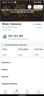 Bhaji Takeaway android App screenshot 2